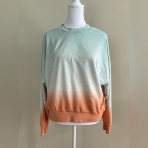 GAP Ombre Tie Dye Pullover Sweatshirt